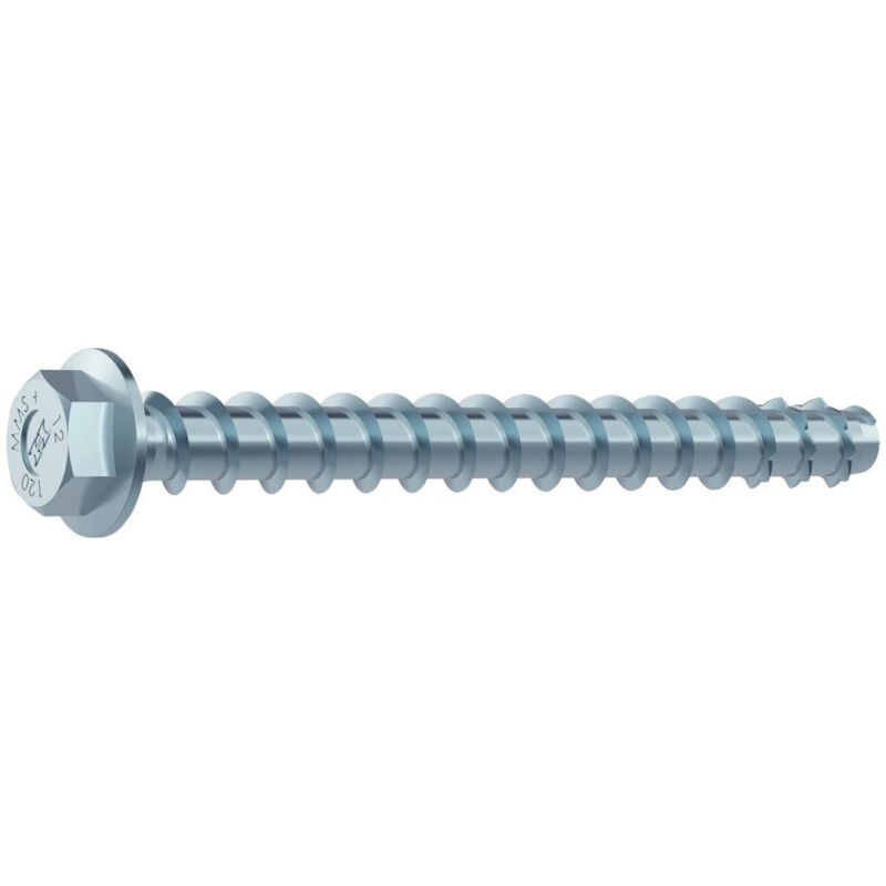 Heco - Multi-monti-plus Ss 10, 0x100, Sechskantkopf Mit Scheibe, A2k, 25 St.