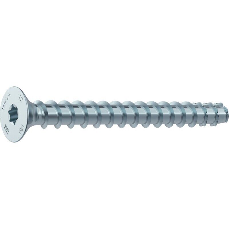 Heco - Vis fraisée MMSplus-F 7,5x120/65/ 85 T-40 zn-bl (Par 50)