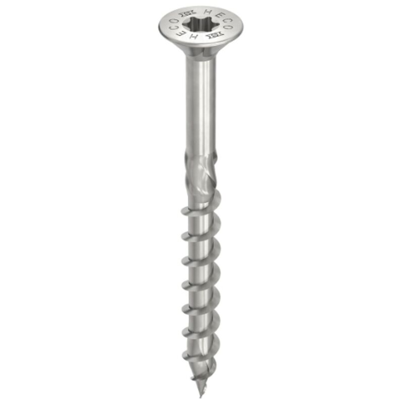 Heco Schrauben - Heco-topix-plus-schraube - Ø4, 5x70mm - Senkkopf Mit Frästaschen - Teilgewinde - T20 - Packung Mit 200 Stück - 61718