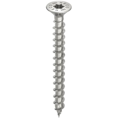 HECO-Topix-Plus-Schraube - Ø4x25mm - Senkkopf mit Frästaschen - Gesamtgewinde - T20 - Packung mit 1000 Stück - 60407- Mehrere Referenzen verfügbar