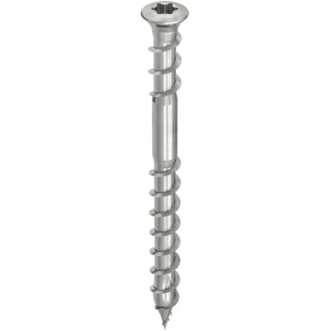 HECO-Topix-Plus Terrassenschraube - Ø5x60mm - Linsensenkkopf - Unterkopfgewinde - T20 - Schachtel von 200 - 61920