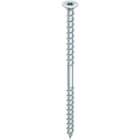 HECO-Topix-Plus Therm Schraube - Ø10x420mm - Senkkopf mit Frästaschen - Unterkopfgewinde - T40 - Packung mit 25 Stück - 61606