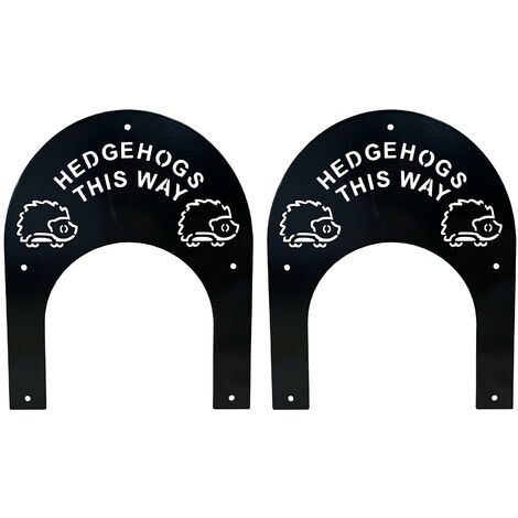 Hedgehog Highway Garden Fence Gates (Pack of 2)