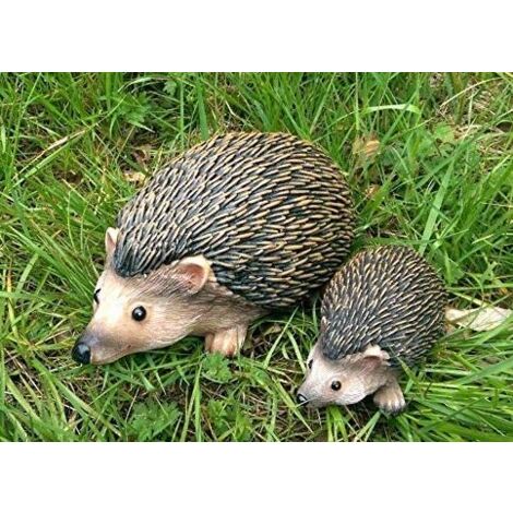 Hedgehog ornament Resin Garden ornament