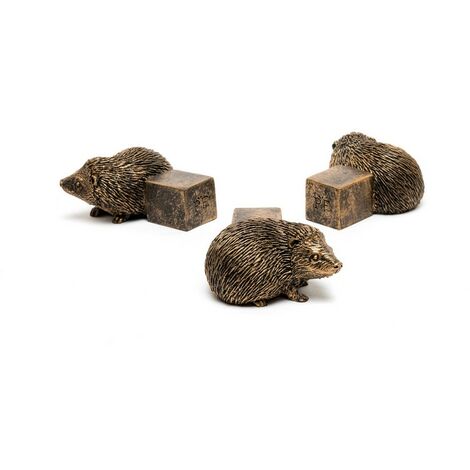 Hedgehog Plant Pot Feet - Set of 3 - L8 x W7 x H4.5 cm