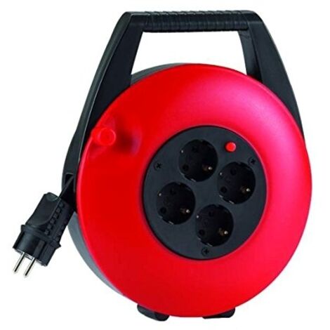 Hedi KBR15T - Enrollacables Hedi CableBox con cable de PVC 15 m. x 3G1,5 (IP20)