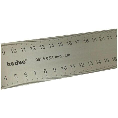 Hedue Tischler-Set A031 3-teilig Messwerkzeug Tischler-Winkel Gehrmaß Schmiege