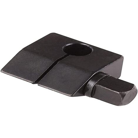 Hegner 00000100-2 - Morsetti per lame con vite a base quadrata, fessura da 0,7 mm, 2 pz