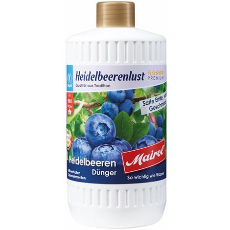Heidelbeeren-Dünger Liquid, Heidelbeerenlust 1.000 ml