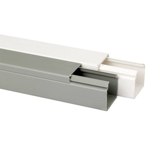 Heidemann 09972 canalina per cavi bianca 2000x40x40 mm