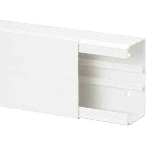 Heidemann 09996 Canalina per cavi bianca 110x60 mm