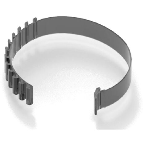 Heidemann 36471 IQ-Clip Gr. M Kabelbinder Schwarz 10 St.