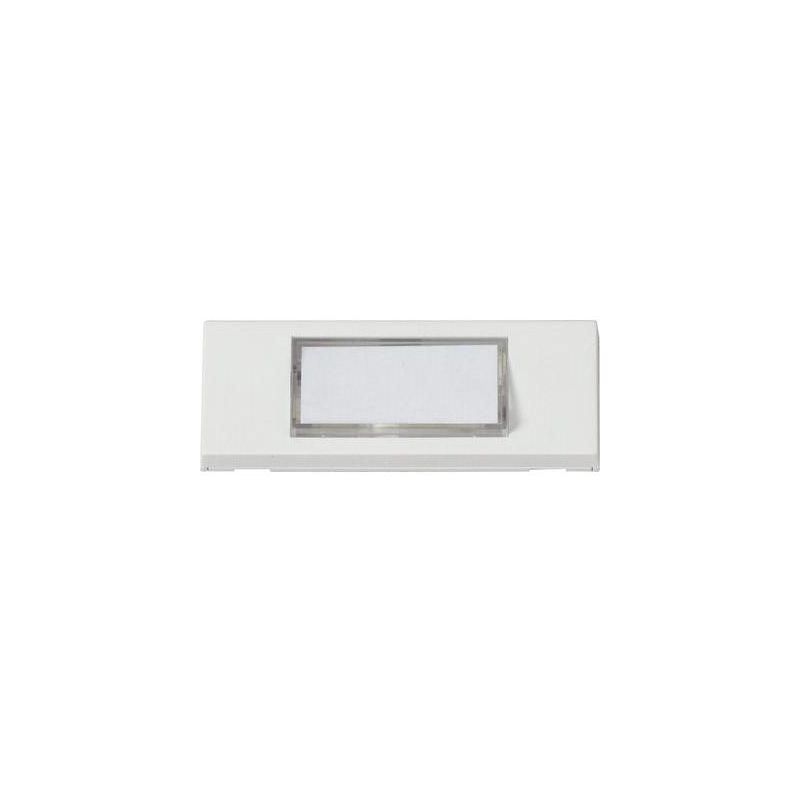 Heidemann - plaque de sonnette 1 prise 70060 blanc pur 24 V/1 a
