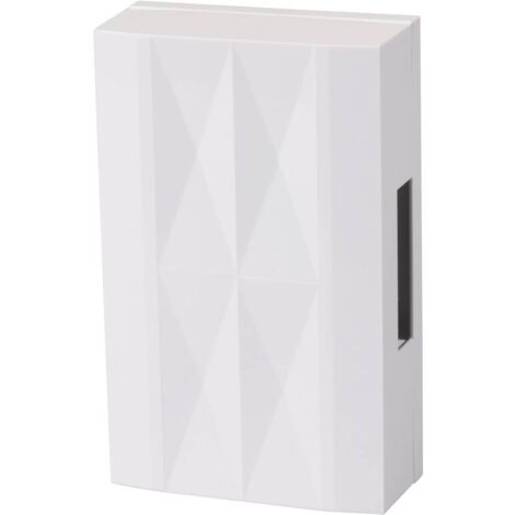 Heidemann 70215 Gong 8 V (max) 85 dBA blanc - blanc