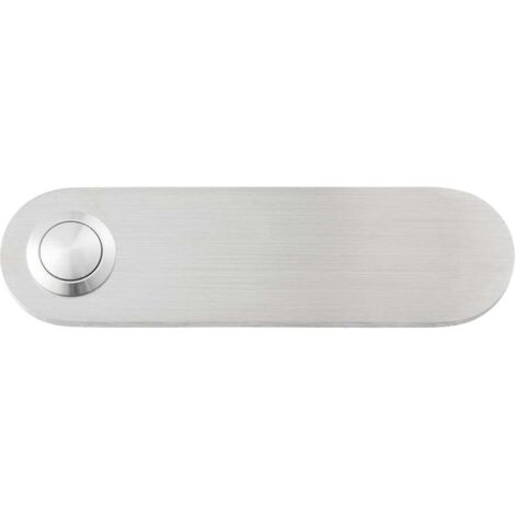 Heidemann 70547 Bouton de sonnette acier inoxydable