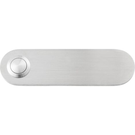 Heidemann 70547 Tasto per campanello acciaio inox 48 V AC/2 A