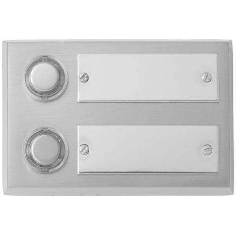 Heidemann 70722 Bouton de sonnette x2 24 V/1 A A229332