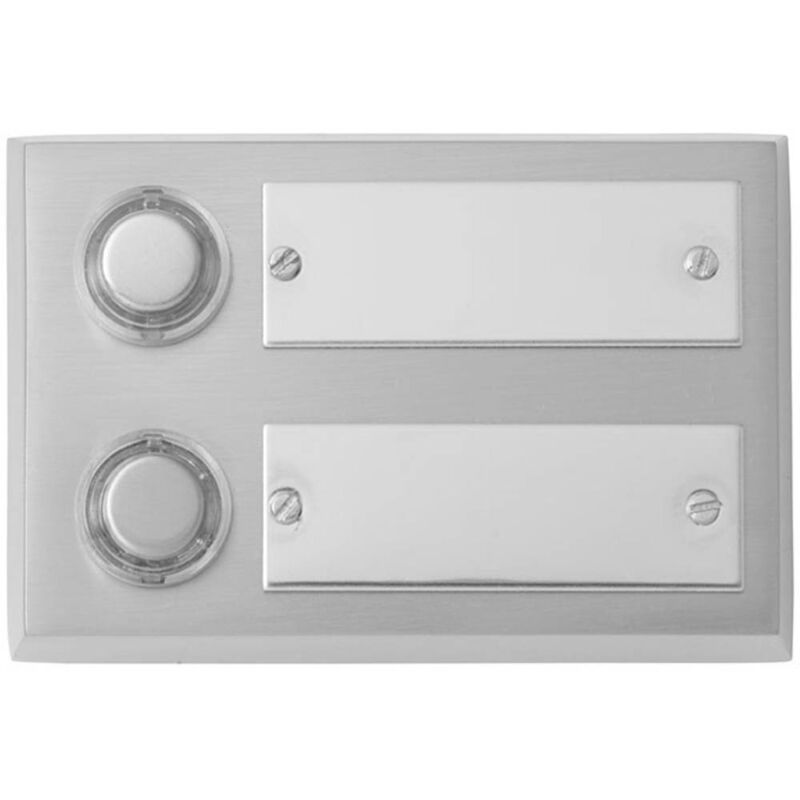 Heidemann - 70722 Bouton de sonnette x2 24 V/1 a