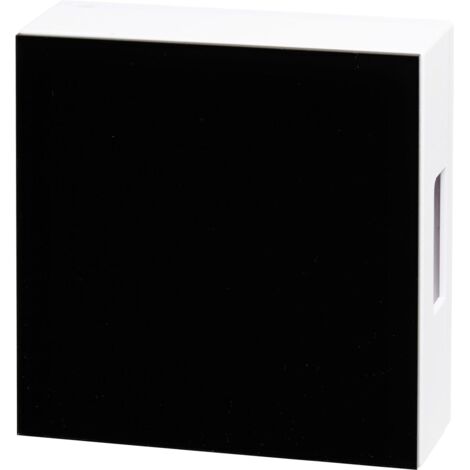 Heidemann Grothe Gong 44465 Acryl-schwarz 118x118x47mm 83 dB