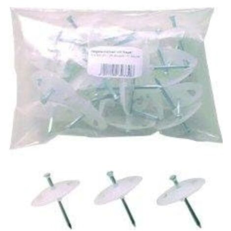HEIDEMANN Nagelscheiben 27x34mm, 25 Stk