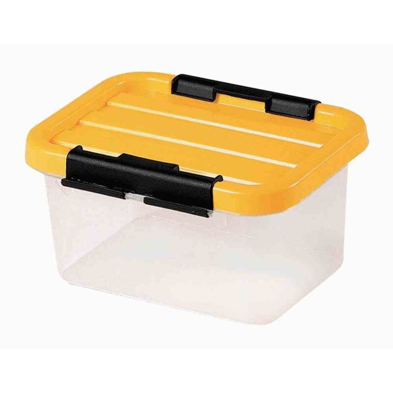 Systembox 3 l, 23 x 19 x 12 cm mit Deckel, farblich sortiert