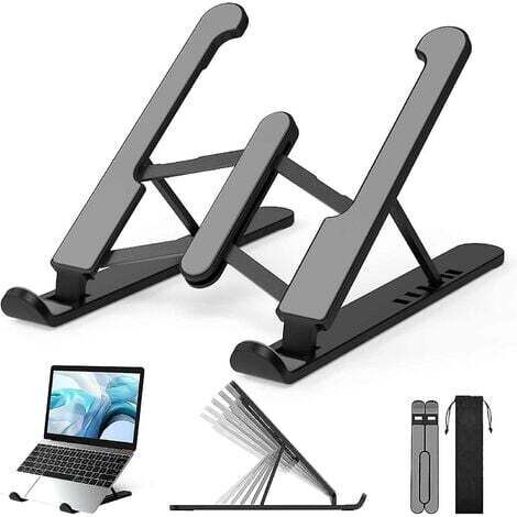 Height-adjustable laptop stand, laptop stand, non-slip stand, adjustable notebook stand