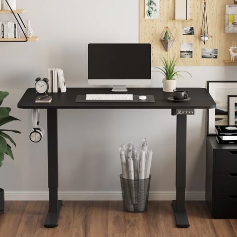 Devoko height-adjustable standing desk with electric motor, computer desk, intelligent memory height, collision protection,