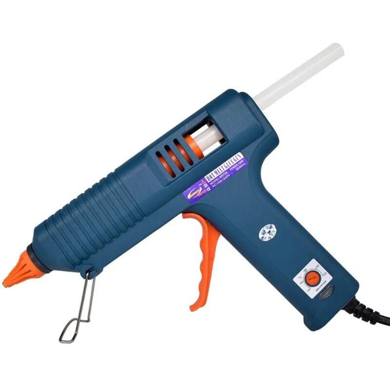 Image of Heißklebepistole mit Temperaturregelung, 150 w, Düse aus reinem Kupfer, perfekt für Heimwerker