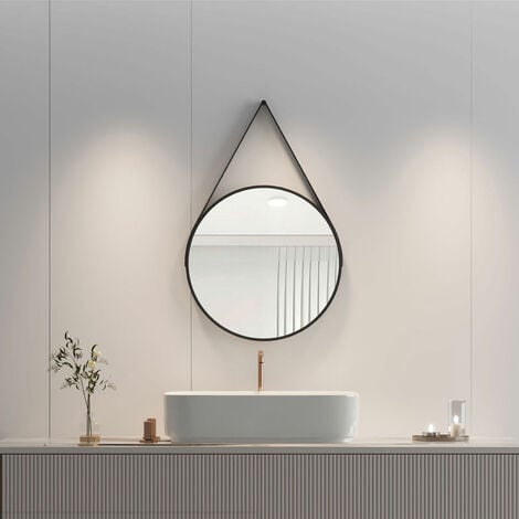 Espejos Adhesivos de Pared Impermeables de Acrílico DIY para Decoración de  Pared, Sala de Estar, Baño, Oficina y Tienda - Negro S