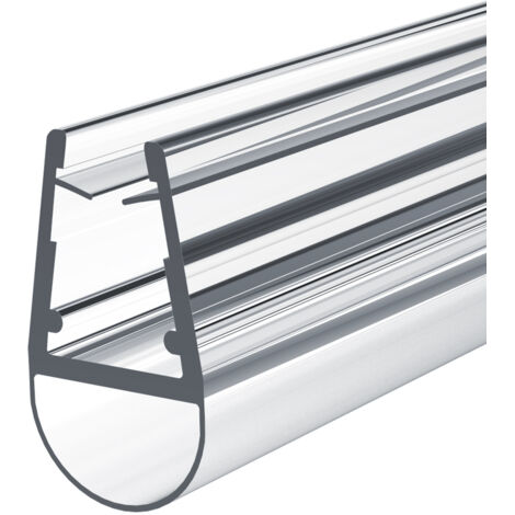 Heilmetz joint de remplacement déflecteur d'eau joint de douche anti-surge cabine de douche salle de bain 4-6mm verre 800mm