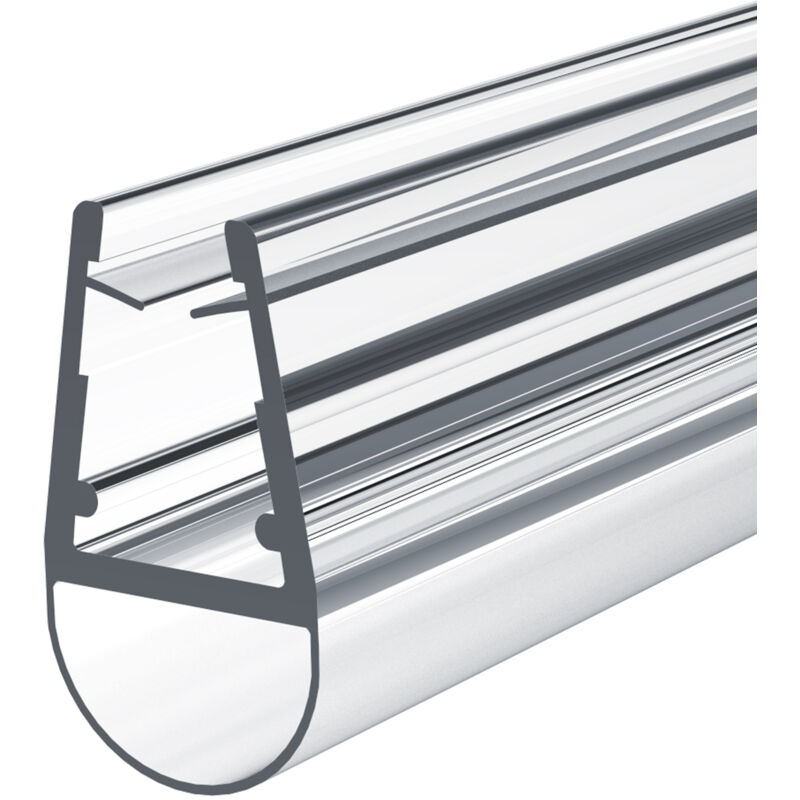 Joint de remplacement déflecteur d'eau joint de douche anti-surge cabine de douche salle de bain 4-6mm verre 800mm - Heilmetz