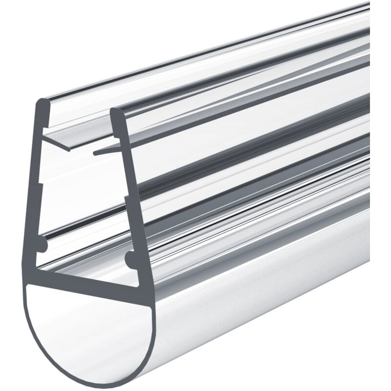 Joint de remplacement déflecteur d'eau joint de douche anti-surge cabine de douche salle de bain 4-6mm verre 600mm - Heilmetz