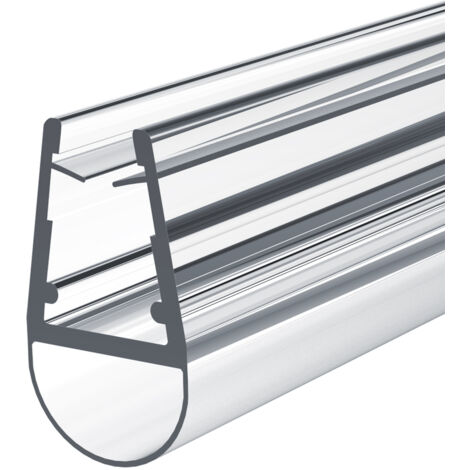 Heilmetz joint de remplacement déflecteur d'eau joint de douche anti-surge cabine de douche salle de bain 7-8mm verre 800mm