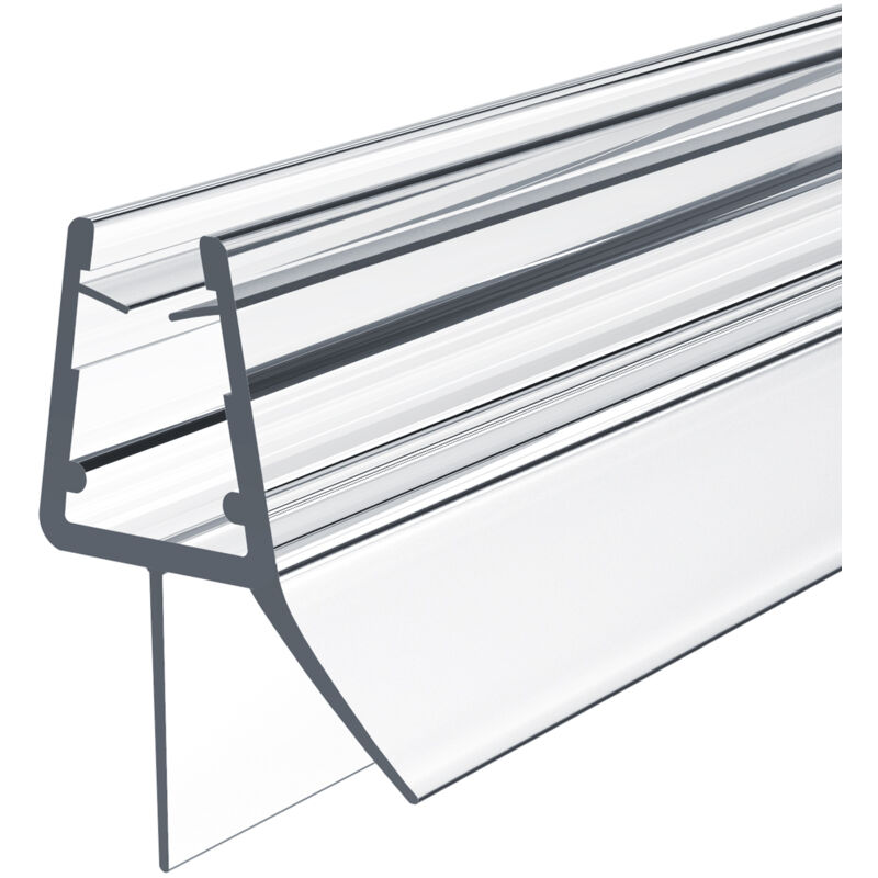 Joint de remplacement déflecteur d'eau joint de douche protection contre les surtensions cabine de douche 4-6mm verre 600mm - Heilmetz