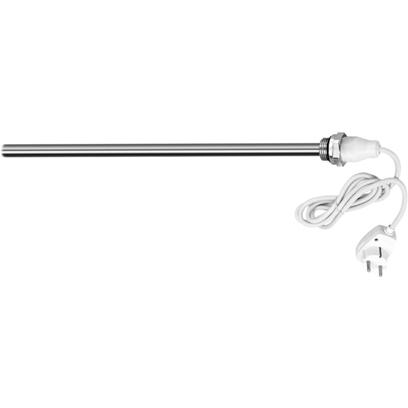 Lément Chauffant pour Radiateur de Salle de Bain, Thermoplongeur pour Sèche-serviette électrique avec Interrupteur Marche/Arrêt 600W - Heilmetz