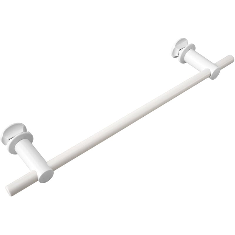 Heilmetz - porte-serviettes pour radiateurs, 460mm Porte-serviettes Montage facile sur les radiateurs de la salle de bains Blanc