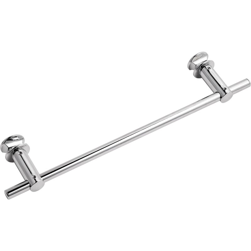 Heilmetz - porte-serviettes pour radiateurs, 460mm Porte-serviettes Montage facile sur les radiateurs de la salle de bains Chrome