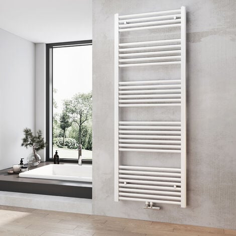 Heilmetz Sèche-Serviettes radiateur de salle de bains sèche-serviettes connexion centrale chauffe-serviettes pour salle de bains