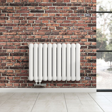Heilmetz radiateur mural radiateur tubulaire horizontal double raccordement latéral chauffage