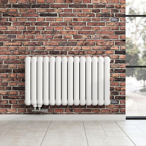 Heilmetz radiateur mural radiateur tubulaire horizontal double raccordement latéral chauffage