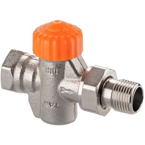 Heimeier A-exact droit corps de vanne thermostatique DN10