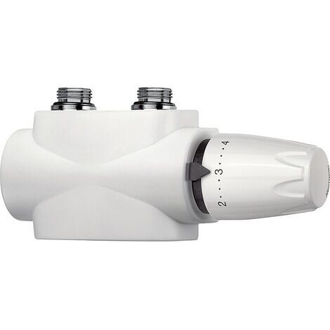 Heimeier Multilux 4 robinet thermostatique blanc