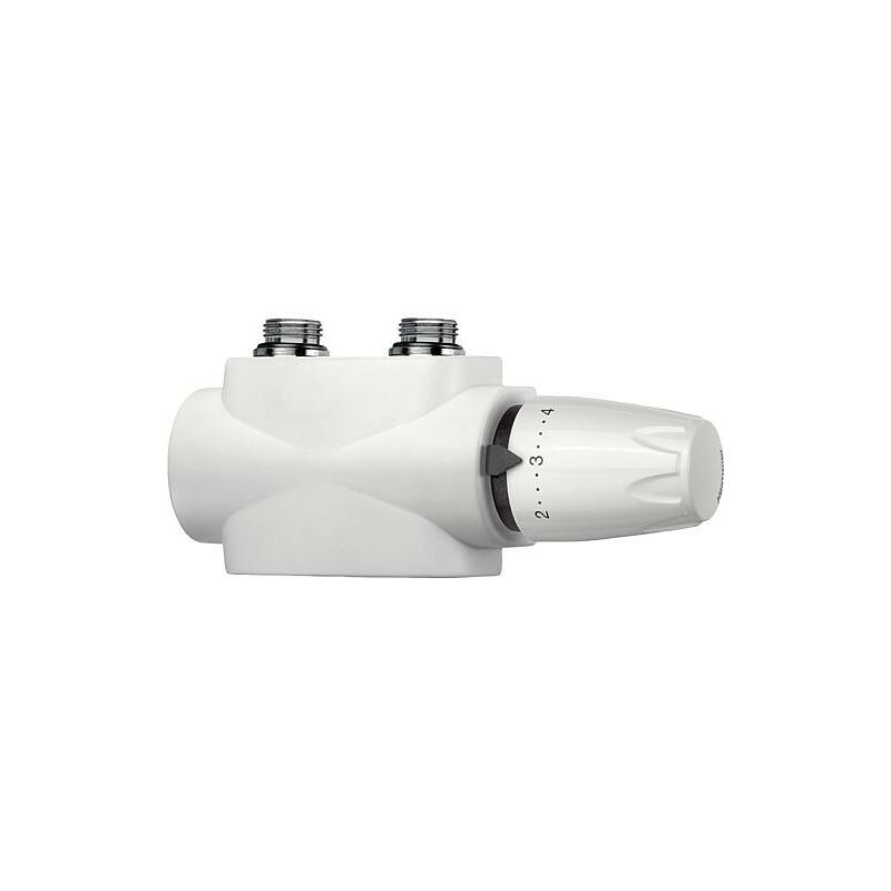 Heimeier Multilux 4-Set service bitube, 3/4" blanc RAL 9016