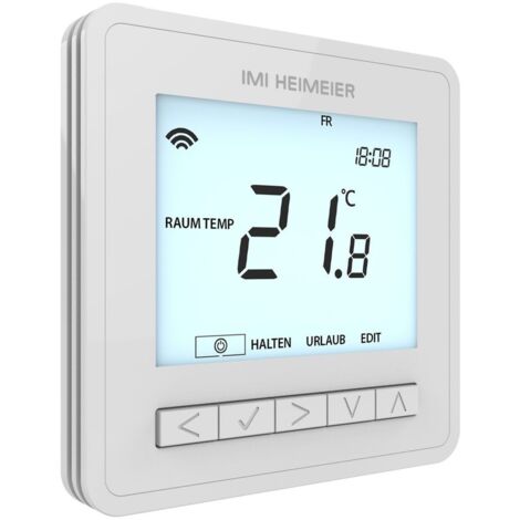 IMI HYDRONIC ENGINEERING Heimeier neoAir Raumthermostat V3 kabellos inklusive Batterien für Smart Home