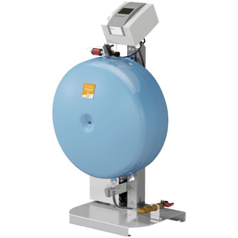 Heimeier Pneumatex Präzisionsdruckhaltung Simply Compresso 4C 2.1-80 mit Wasserzähler und Magnetventil SWM