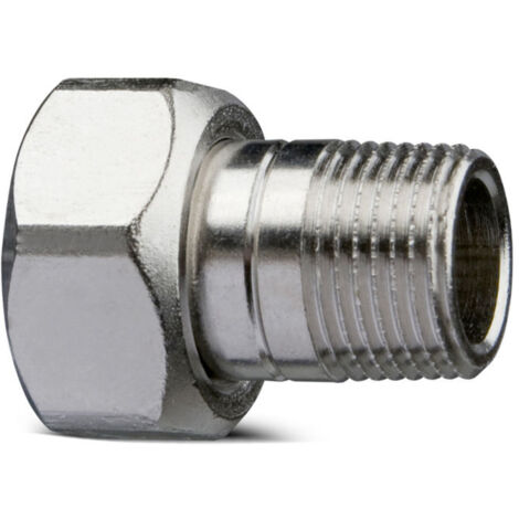 HEIMEIER Raccord de radiateur R 1/2 x M 22, AMETAL-C nickelé, 50701516