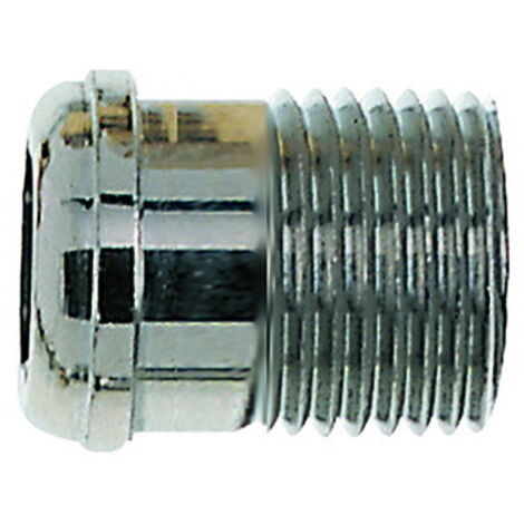 HEIMEIER Schraubnippel R 1/2 vernickelt