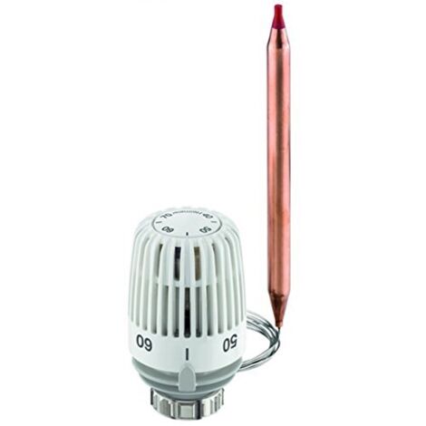 HEIMEIER Thermostat-Kopf K mit Anlege-bzw.Tauchfühler, 40-70 Grad C, 6602-00.500