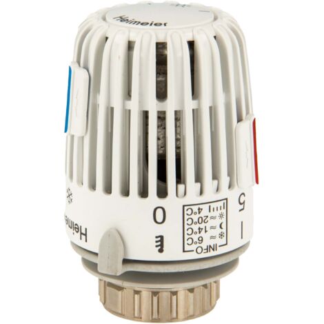 HEIMEIER Thermostat-Kopf K weiß, mit Nullstellung 7000-00.500