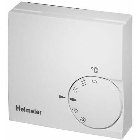 Heimeier Thermostat Raumthermostat 230 Volt 5-30 °C ohne Temp. Absenkung 1936-00.500